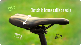 Choisir la largeur de selle